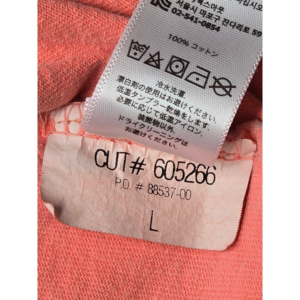 Obey Worldwide Graphic Boxy Cropped T-Shirt Pink Rainbow Look Dont Touch Large - Picture 5 of 9